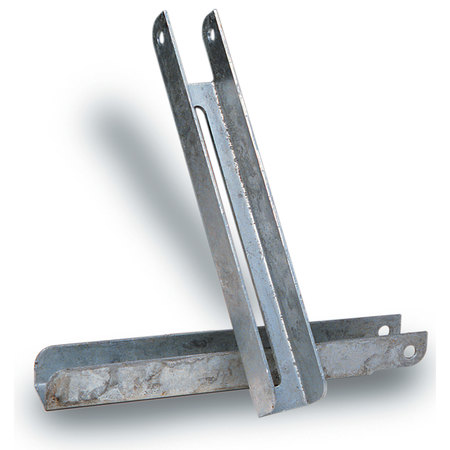 TIE DOWN ENGINEERING Tie Down Engineering 86125 Bunk Bracket - 9.5 inch Length x 2 inch Slot 86125